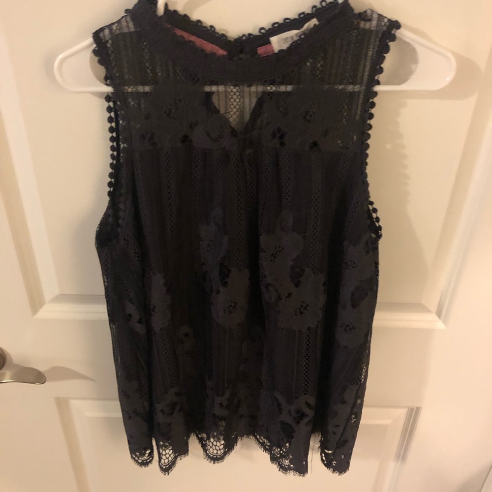 Lace tank top